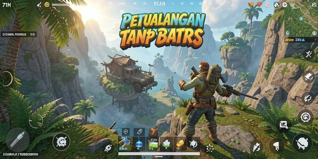 Screenshot gameplay Open World 71H yang mengesankan dan penuh petualangan.