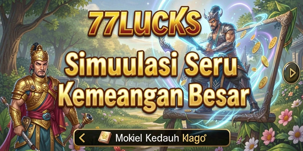 Tampilan gameplay menarik dari 77LUCKS yang penuh strategi.