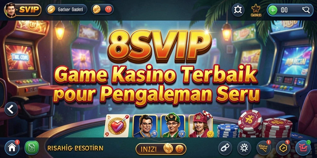 Tampilan gameplay seru dan mengasyikkan di 8SVIP.