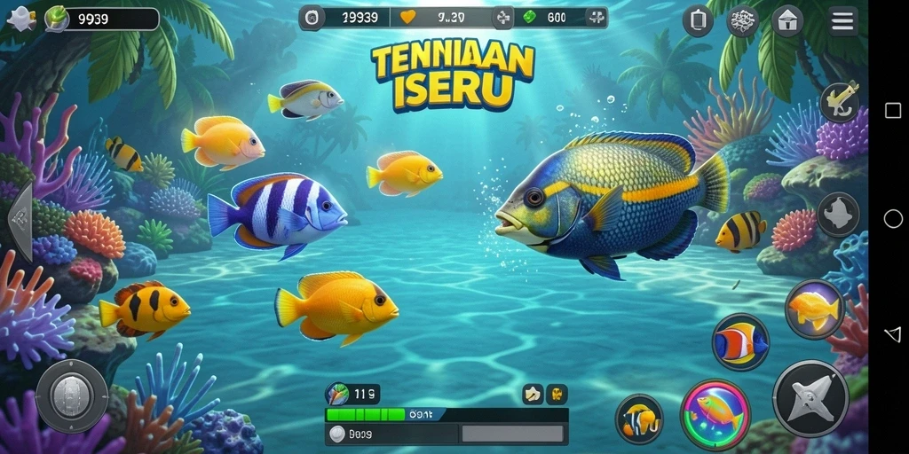 Tampilan gameplay seru dari Tembak Ikan 9939.