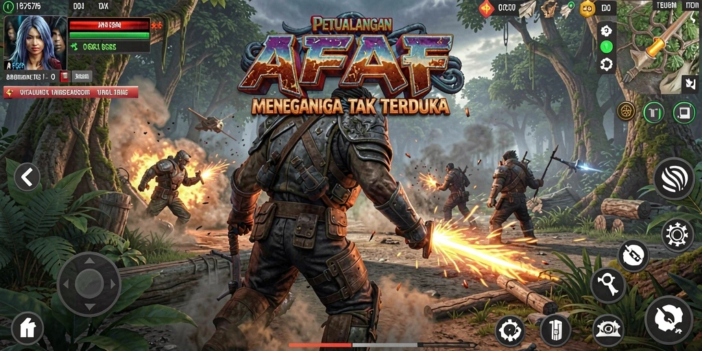 Tampilan gameplay AFAF yang memikat dan menantang.