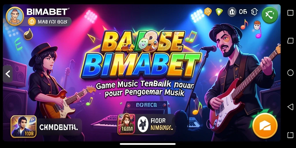 Gameplay <strong>BIMABET</strong> yang interaktif dan menarik untuk penggemar musik.