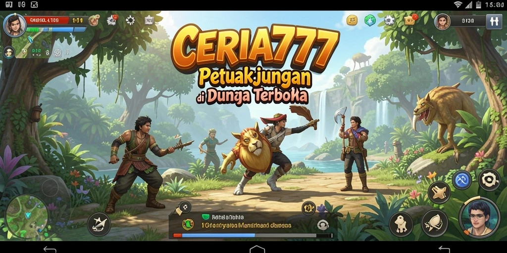 Tampilan gameplay Open World CERIA777 yang memukau dan menawan.
