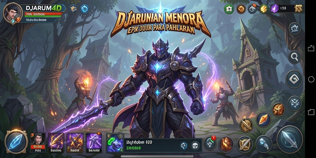 Tampilan gameplay menarik dari DJARUM4D yang menantang.