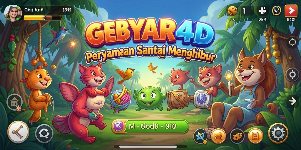 Screenshot GEBYAR4D menampilkan gameplay yang seru dan interaktif.