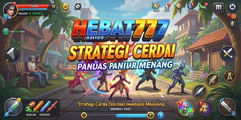 Tampak gameplay menarik dari HEBAT777 yang penuh strategi.