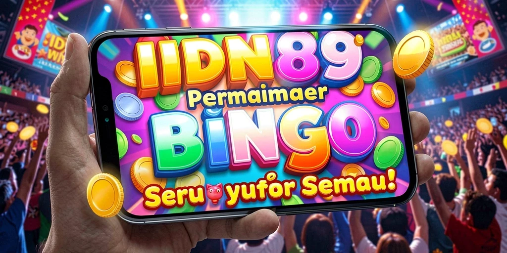 Tampilan menarik dari gameplay Bingo di IDN89.