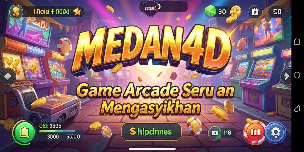 Tangkapan layar menampilkan gameplay seru di MEDAN4D.