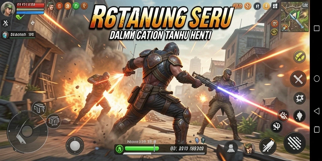 Tangkapan layar R6R6 menampilkan aksi pertarungan yang mendebarkan.