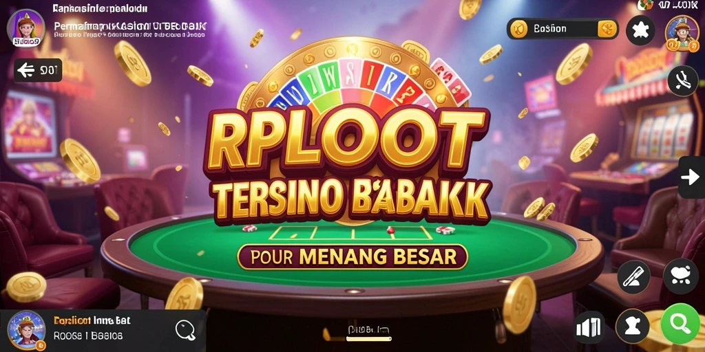 Screenshot dari gameplay seru Kasino RPLOOT dengan grafik menawan.