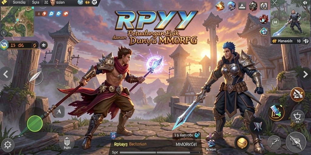 Tampilan gameplay RPYYY yang memikat dan mendebarkan.