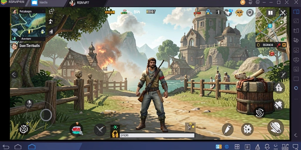 Gameplay mendalam RSNVIP7 di dunia Open World.