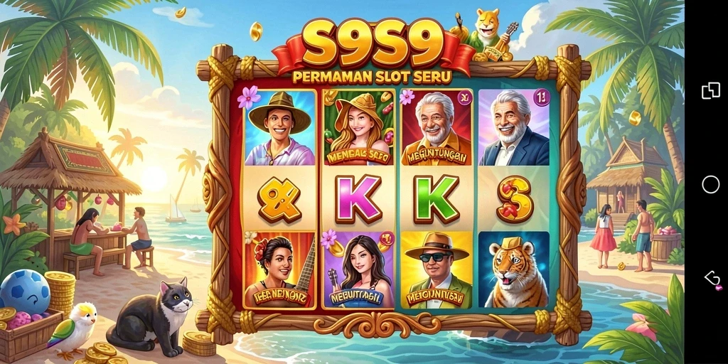 Tampilan gameplay seru S9S9 yang memikat dengan tema slot menarik.