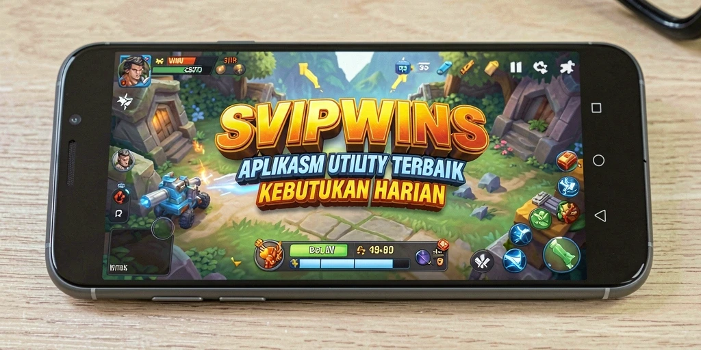 Tampilan antarmuka aplikasi SVIPWINS yang intuitif dan menarik.